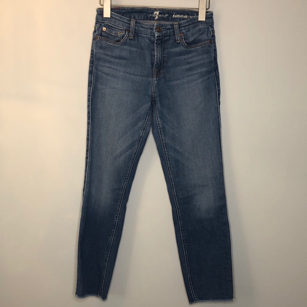 7 for all mankind jeans Kimmie Crop